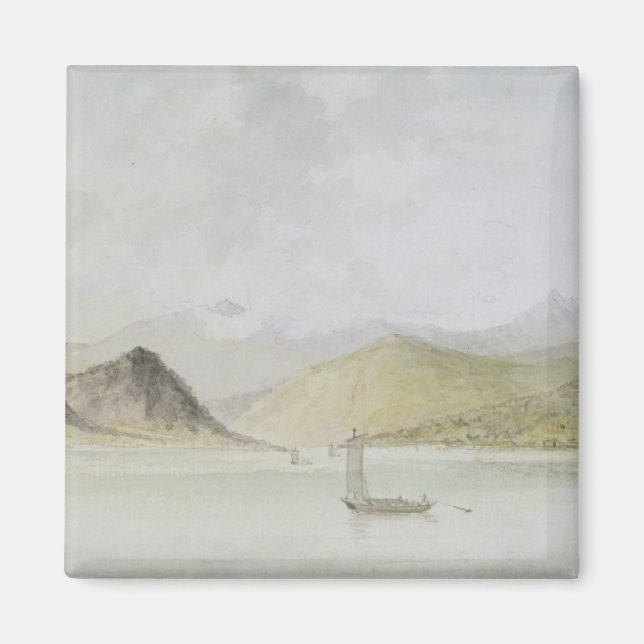 Aimant Lago Maggiore (avec c/c, stylo, encre et graphite  (Devant)