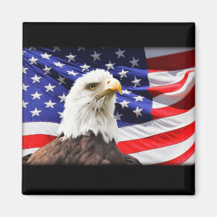 Aimant L'aigle de l'indépendance des montagnes