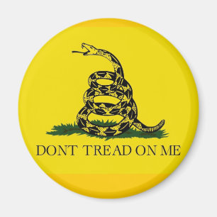 Aimant L'aimant avec le drapeau de Gadsden ne marchent