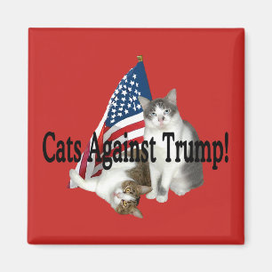 Aimant L'aimant "Chats contre Trump"