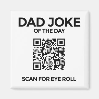 Aimant L'aimant de blague de papa QR