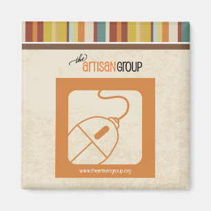 Aimant L'aimant de groupe d'artisan (graphiques)