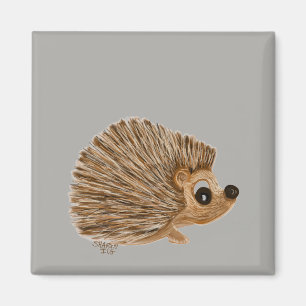 Aimant L'aimant de hérisson, mignon brun font pour