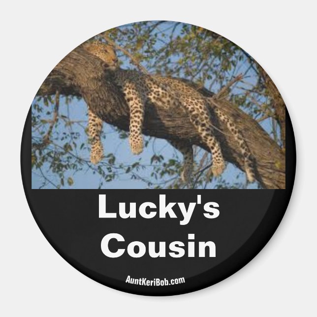 Aimant L'aimant de la cousine de Lucky (Devant)