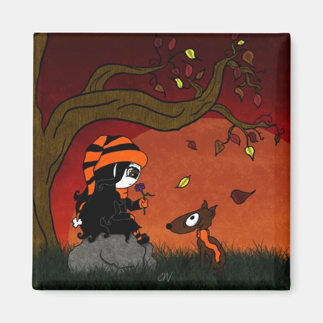 Aimant L'aimant de la Dernière fleur (Devant)