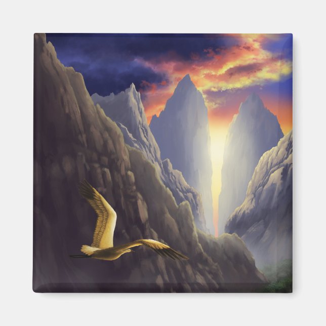 Aimant L'aimant de la grue d'or (Devant)