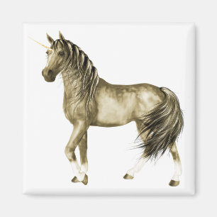 Aimant l'aimant de la licorne d'or