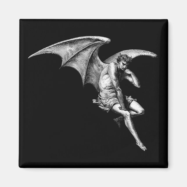 Aimant L'aimant de la pensée Satan (Devant)