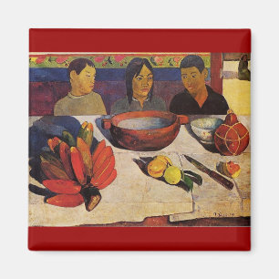 Aimant "L'aimant de Paul Gauguin de repas" -