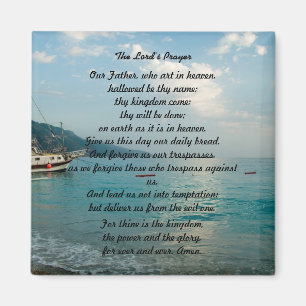 Aimant L'aimant de prière du Seigneur