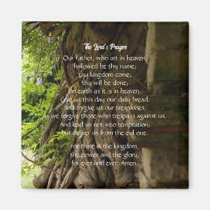 Aimant L'aimant de prière du Seigneur