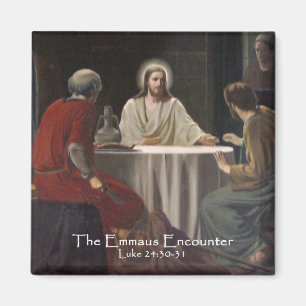 Aimant L'aimant de rencontre d'Emmaus