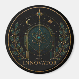 Aimant L'aimant du cercle de l'archétype du Verseau innov