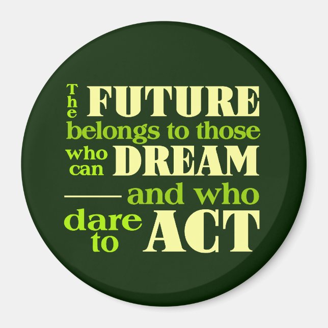 Aimant L'aimant du futur (Devant)