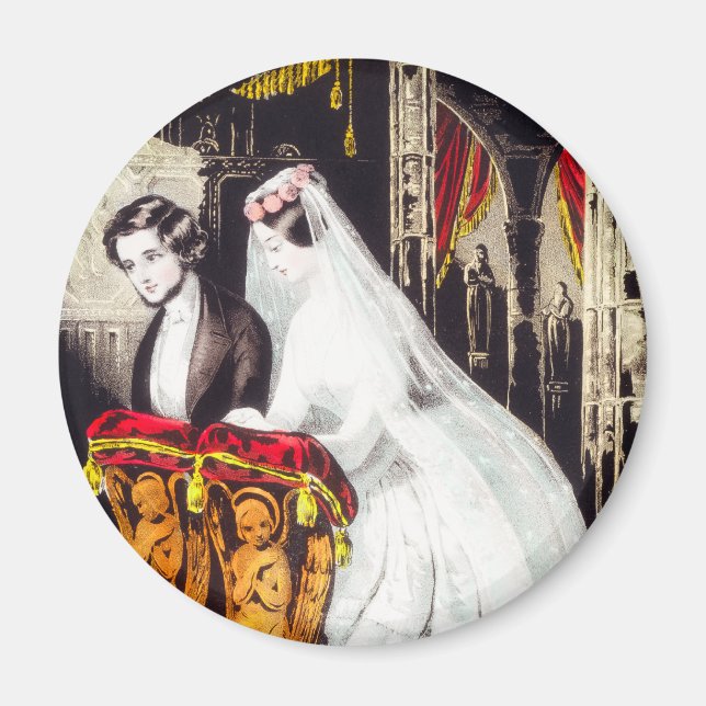 Aimant L'aimant du mariage (Devant)