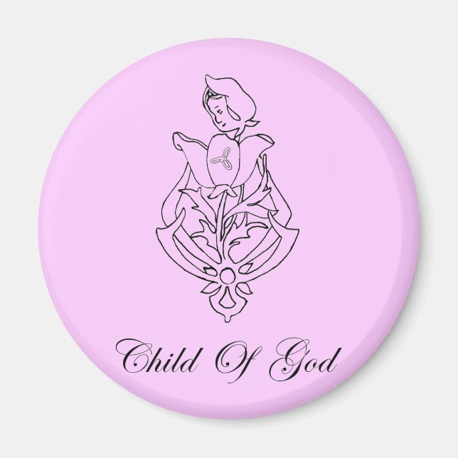 Aimant L'aimant "Enfant de Dieu" (Devant)