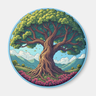Aimant L'aimant frigorifique de l'arbre de vie