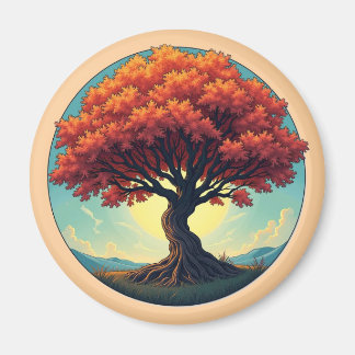 Aimant L'aimant frigorifique de l'arbre de vie