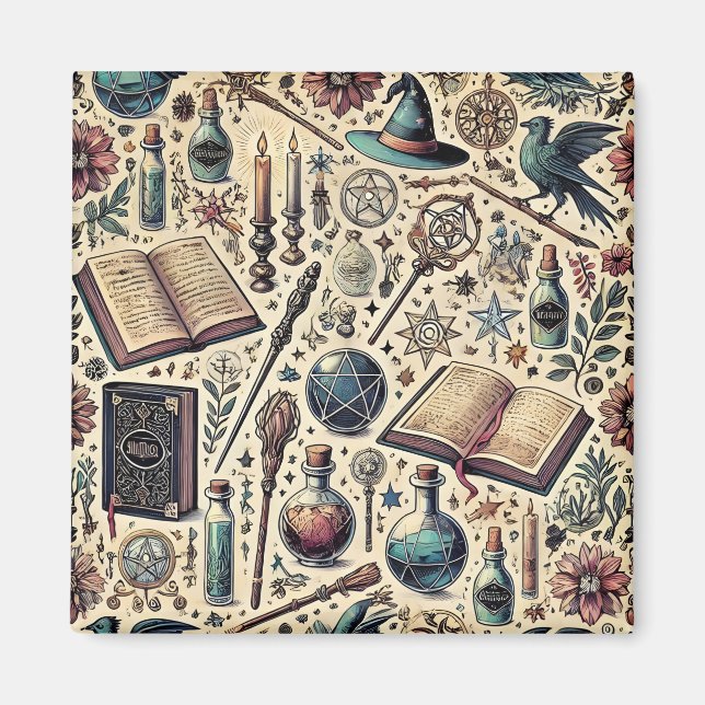 Aimant L'aimant inspiré par Harry Potter (Devant)