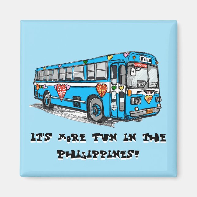 Aimant L'aimant LoveBus (Devant)