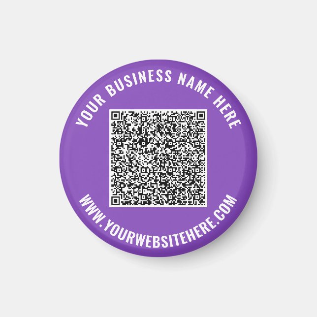 Aimant L'aimant promotionnel de votre code QR numérisatio (Devant)