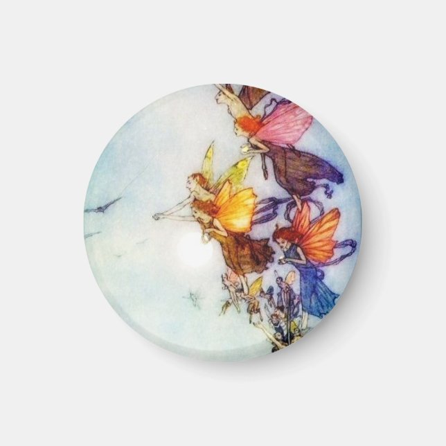 Aimant L'aimant rond des fées (Devant)