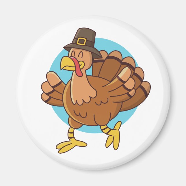 Aimant L'aimant turc Thanksgiving (Devant)