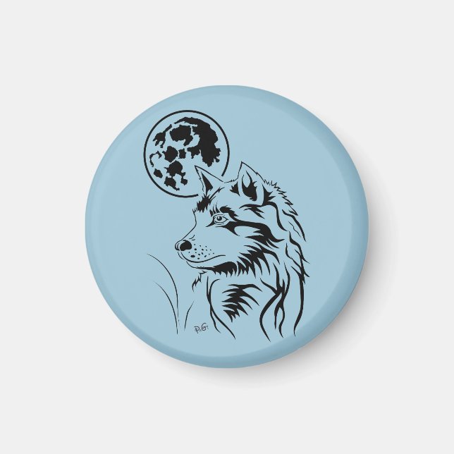 Aimant L'Aimante du loup (Devant)