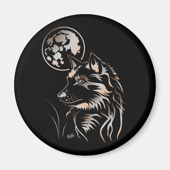 Aimant L'Aimante du loup (Devant)