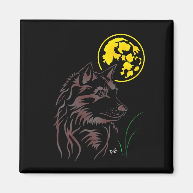 Aimant L'Aimante du loup (Devant)