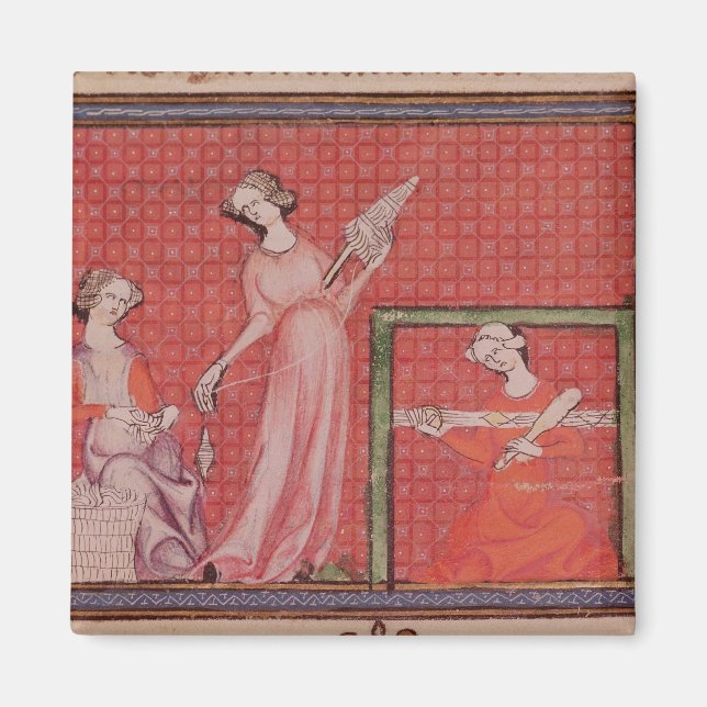 Aimant Laine de filature pour femmes (Devant)