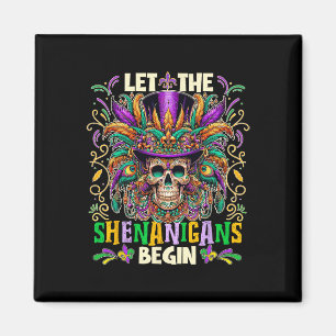 Aimant Laissons Les Shenanigans Commencer Mardi Gras 2025