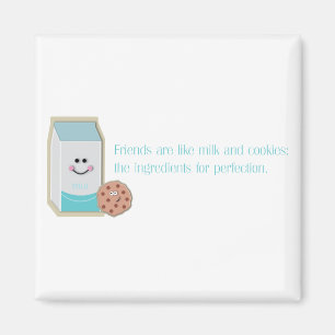 Aimant Lait et biscuits