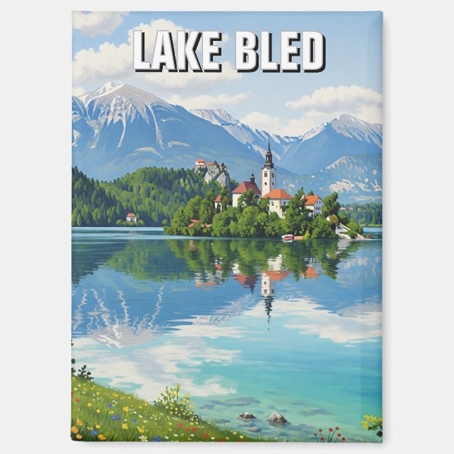 Aimant Lake Bled Slovenia (Recto)