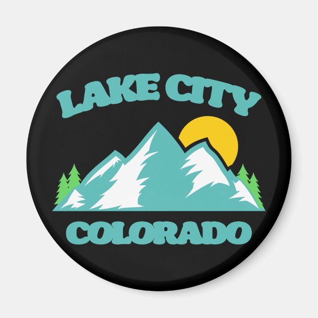 Aimant Lake City Colorado (Devant)