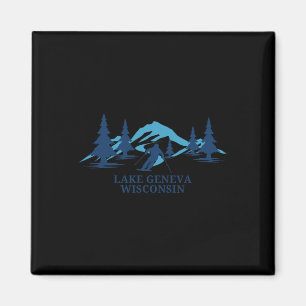 Aimant Lake Geneva Wisconsin Station de ski Ski