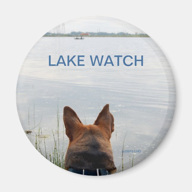 AIMANT LAKE WATCH CHIEN (Devant)