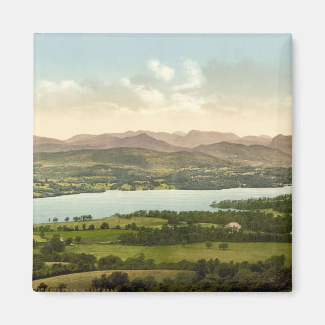 Aimant Lake Windermere I, Lake District, Cumbria, Anglete (Devant)