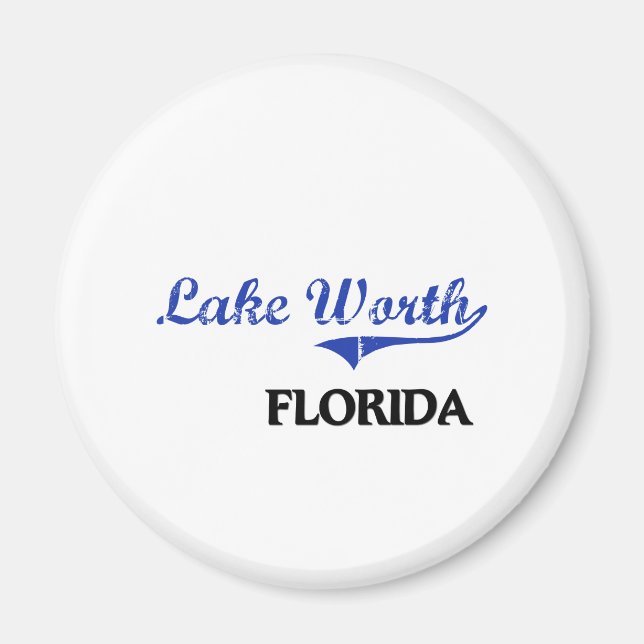 Aimant Lake Worth Florida City Classic (Devant)