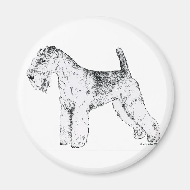 Aimant Lakeland Terrier (Devant)