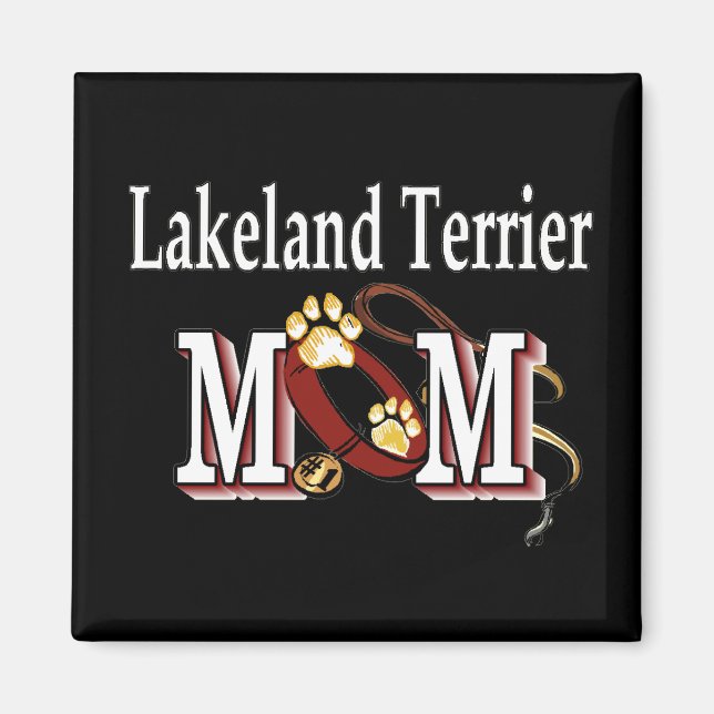 Aimant Lakeland Terrier Cadeaux MOM (Devant)