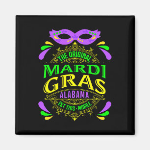 Aimant L'Alabyma Mardi Gras Mobile 2025
