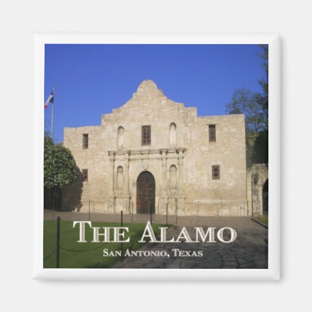 Aimant L'Alamo, San Antonio, Texas (Devant)
