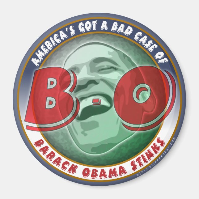 Aimant L'Amérique a un mauvais Coque de... (Devant)