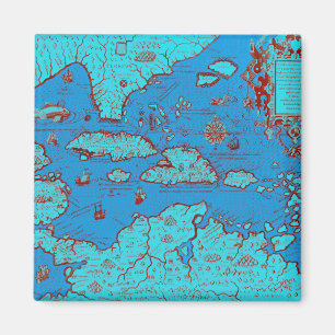 Aimant L'Amérique Centrale ("Amérique Occidentalis ")