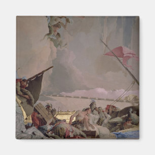 Aimant L'Amérique, détail de la gloire de l'Espagne II