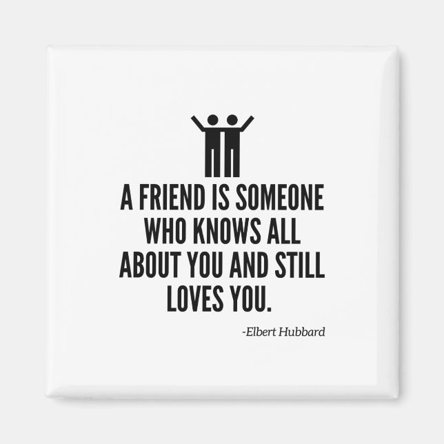 Aimant L'ami connaît tout sur toi (Devant)