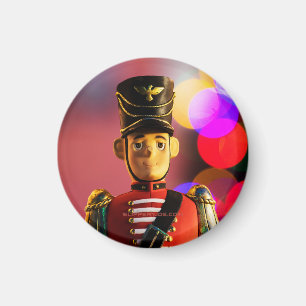 Aimant L'ami soldat de jouet classique de Noël de Slipper