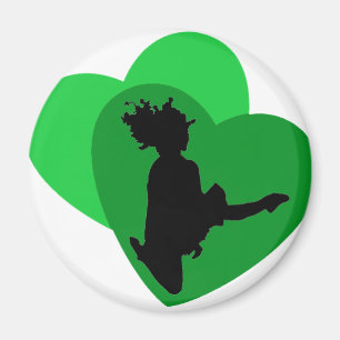Aimant L'amour de la danse d'Irlandais