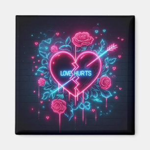 Aimant L'amour de la Saint Valentin fait mal au coeur de 